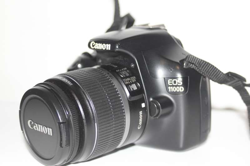 CANON EOS 1100D,12MP DSLR CAMERA WITH HD MOVIES, COMING WITH 18-55MM ZOOM LENS
