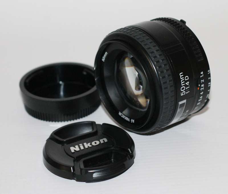 Nikon AF Nikkor 50mm f/1.4D Camera Lens
