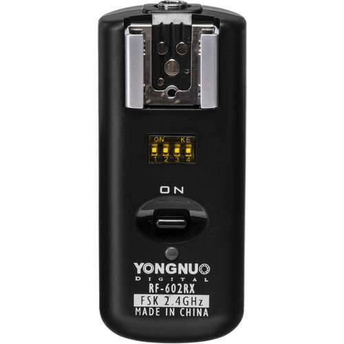 Yongnuo RF-600TX Wireless Controller + RF-602RX Wireless Flash Trigger + RF-602RX  Flash Trigger