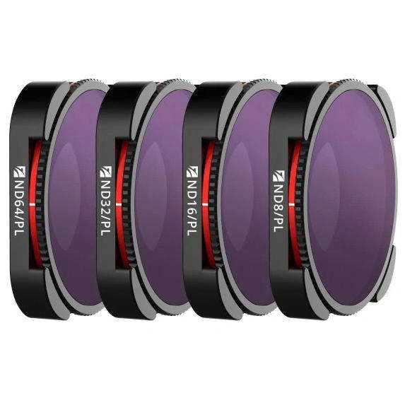 Freewell 4K Series Bright Day Filter Set for GoPro HERO 9/10/11/12 Black (4-Pack)