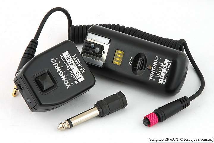 Yongnuo RF-600TX Wireless Controller + RF-602RX Wireless Flash Trigger + RF-602RX  Flash Trigger