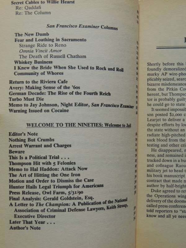 Songs Of The Doomed: Gonzo Papers Vol. 3 - Hunter S. Thompson