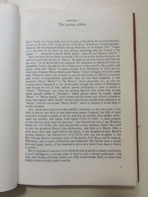 Sir Harry Smith, Bungling Hero - AL Harrington   1st Ed 1980