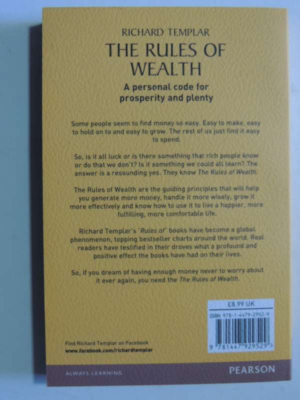 The Rules of Wealth - Richard Templar