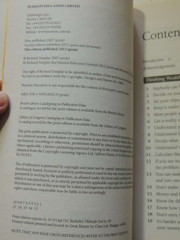 The Rules of Wealth - Richard Templar