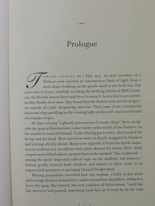 Lusitania: An Epic Tragedy - Diana Preston