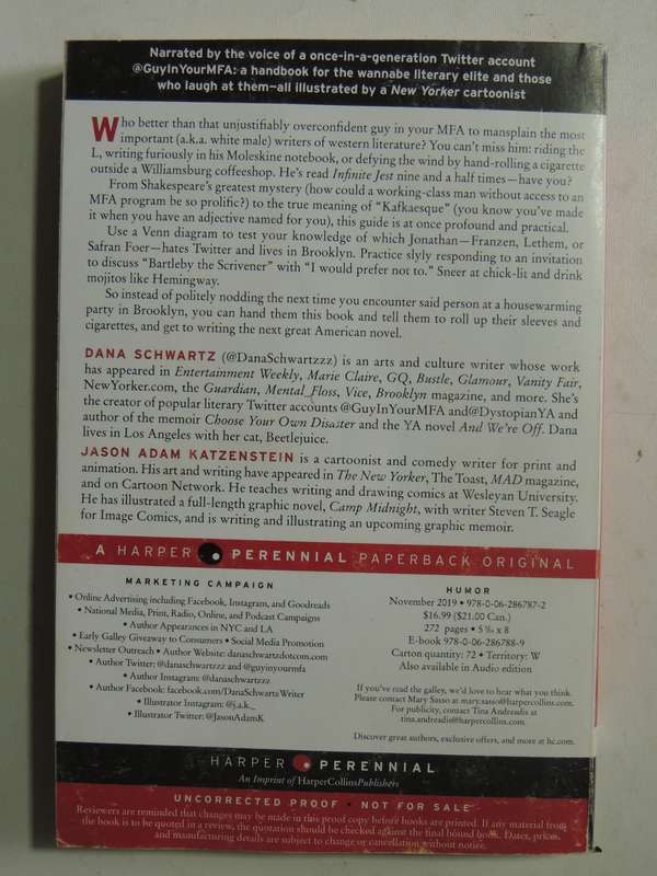 The White Man's Guide To White Male Writers Of The Western Canon - Dana Schwartz