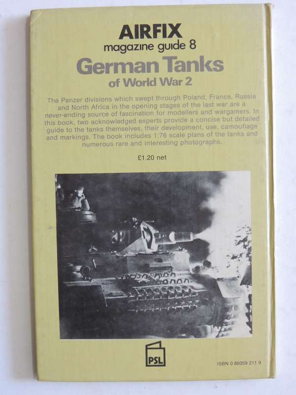 Airfix Magazine Guide 8: German Tanks Of World War 2 - Terry Gander & Peter Chamberlain