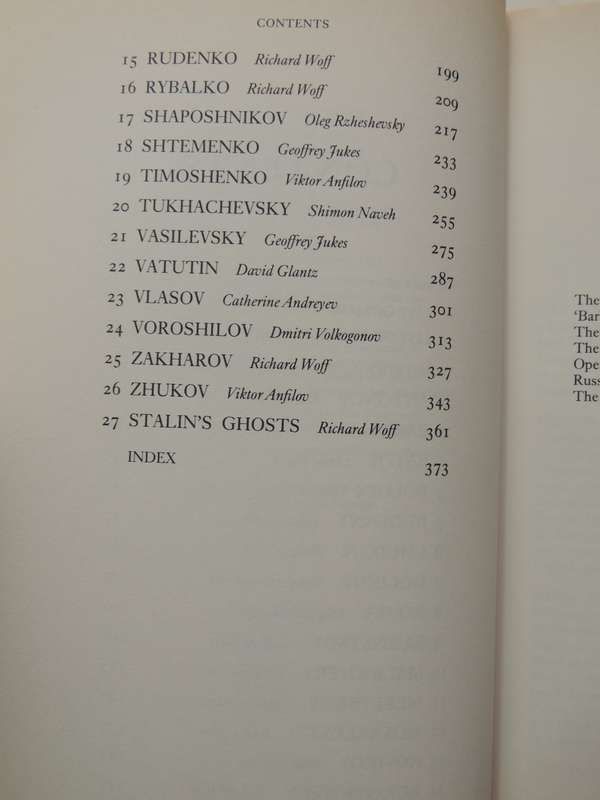 Stalin's Generals - Harold Shukman