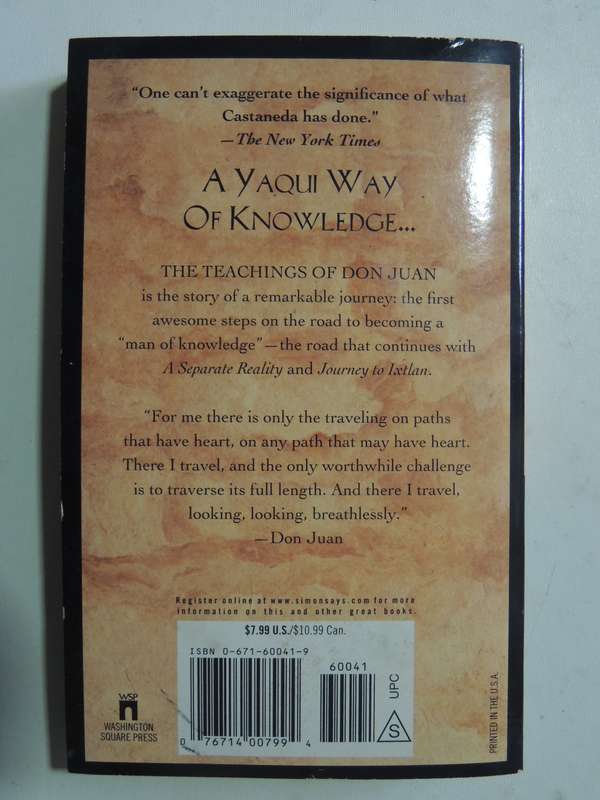 The Teachings of Don Juan: A Yaqui Way of Knowledge - Carlos Castaneda
