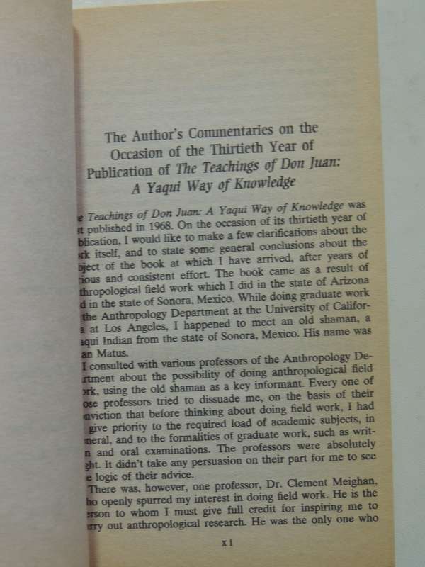 The Teachings of Don Juan: A Yaqui Way of Knowledge - Carlos Castaneda