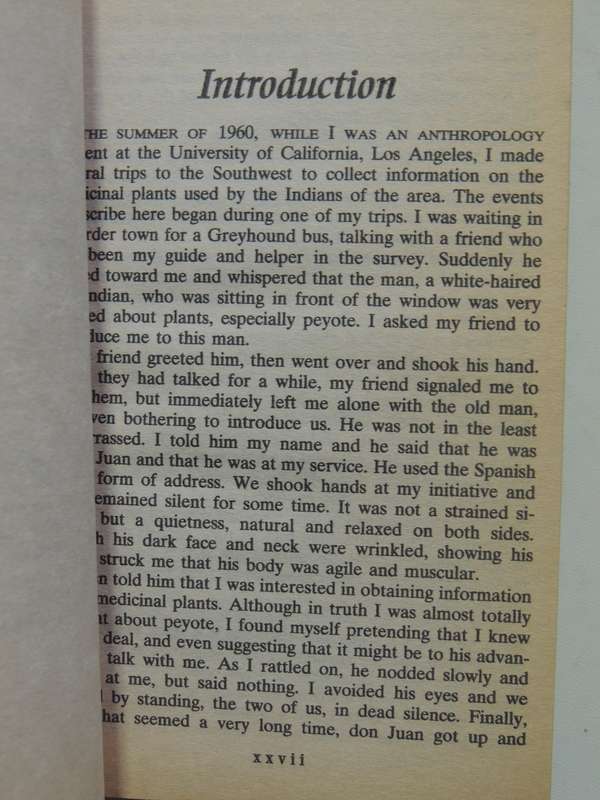 The Teachings of Don Juan: A Yaqui Way of Knowledge - Carlos Castaneda