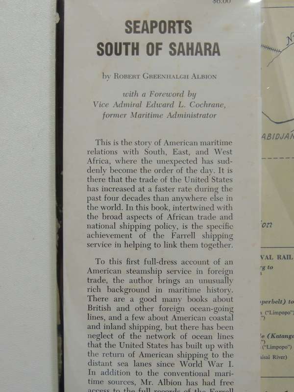Seaports South Of Sahara: The Achievements Of An American Steamship Service Robert Greenhalgh Albion