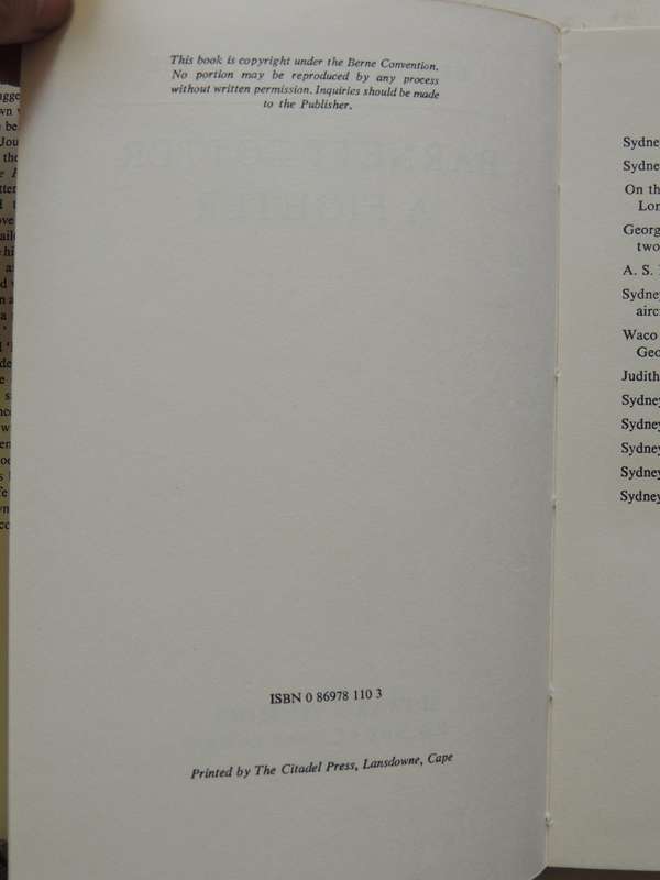 Barnett Potter: A Fighter - Ursula Barnett Potter