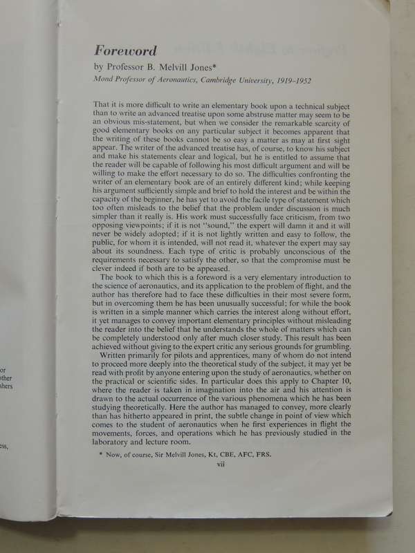 Introductiion To Aeronautical Engineering Series: Mechanics Of Flight- A.C. Kermode