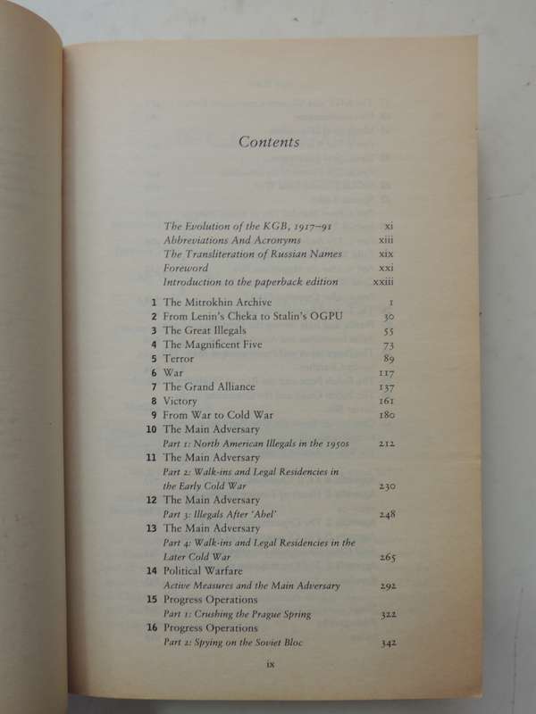 The Mitrokhin Archive, The KGB in Europe & the West-  Christopher Andrew, Vasili Mitrokhin