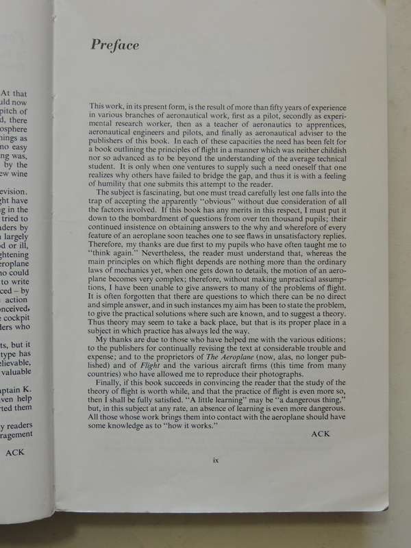 Introductiion To Aeronautical Engineering Series: Mechanics Of Flight- A.C. Kermode