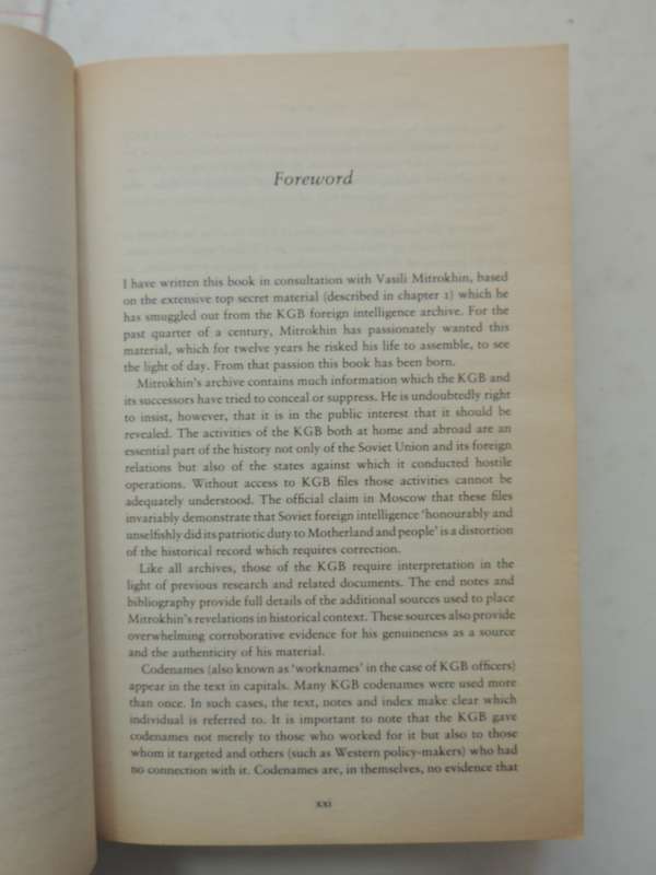 The Mitrokhin Archive, The KGB in Europe & the West-  Christopher Andrew, Vasili Mitrokhin