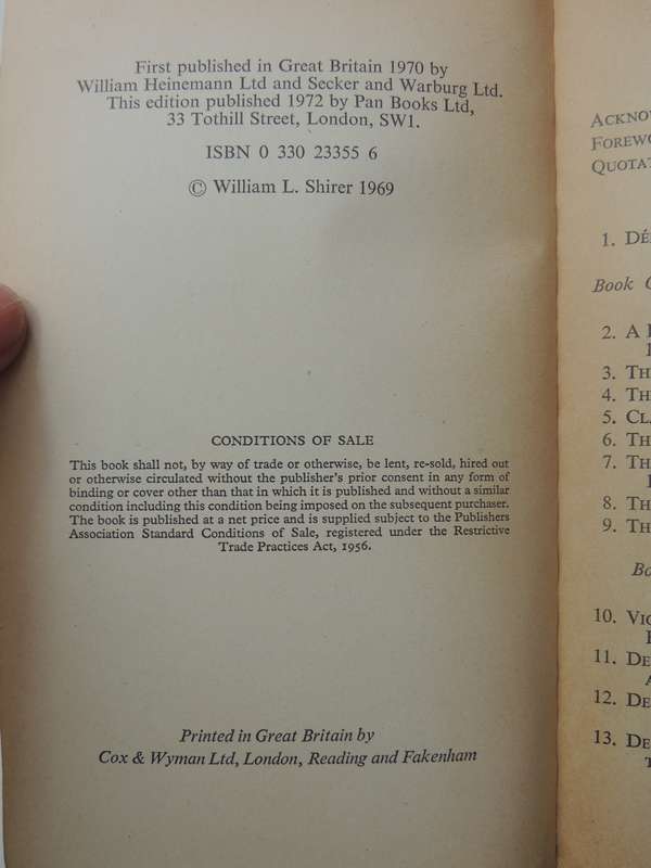 The Collapse of the Third Republic, The Fall of France- William L Shirer