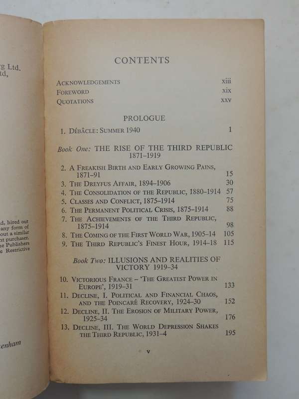 The Collapse of the Third Republic, The Fall of France- William L Shirer