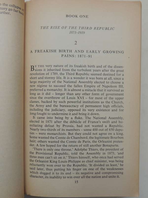 The Collapse of the Third Republic, The Fall of France- William L Shirer