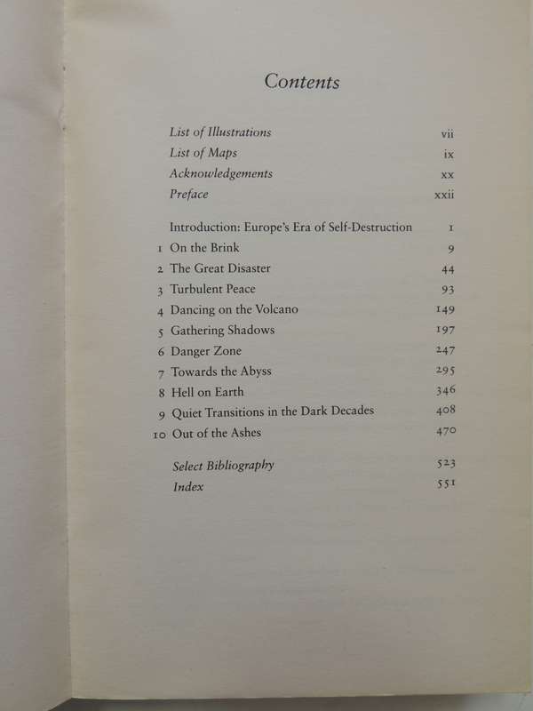 To Hell And Back - Europe 1914 - 1949- Ian Kershaw