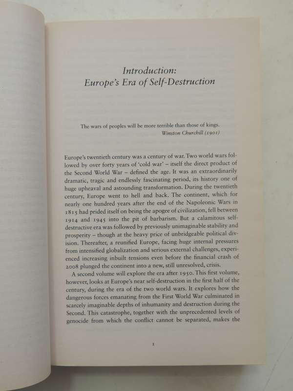To Hell And Back - Europe 1914 - 1949- Ian Kershaw