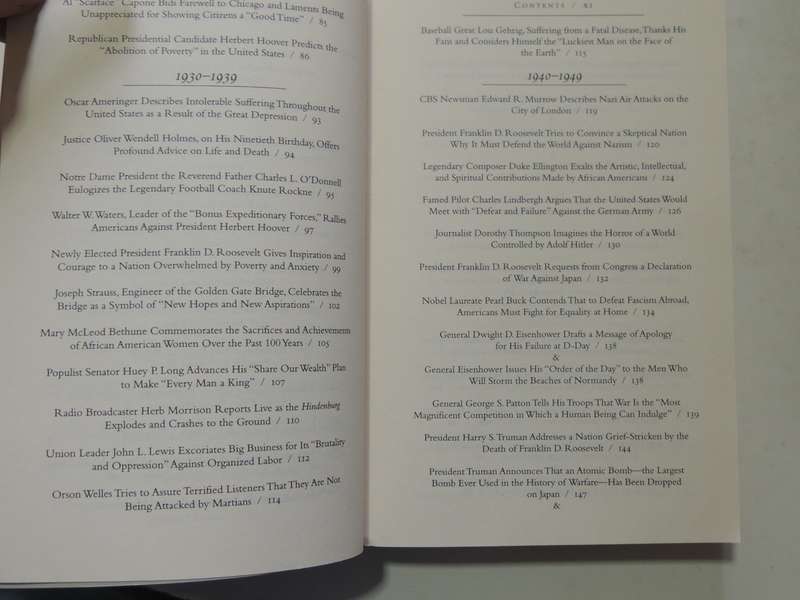 In Our Own Words: Extraordinary Speeches Of The American Century - Sen. Robert Torricelli & A Carrol