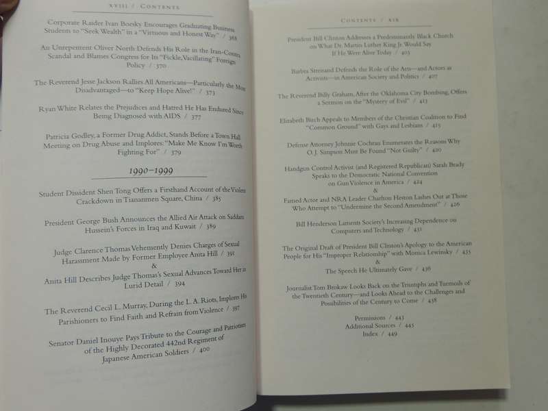 In Our Own Words: Extraordinary Speeches Of The American Century - Sen. Robert Torricelli & A Carrol