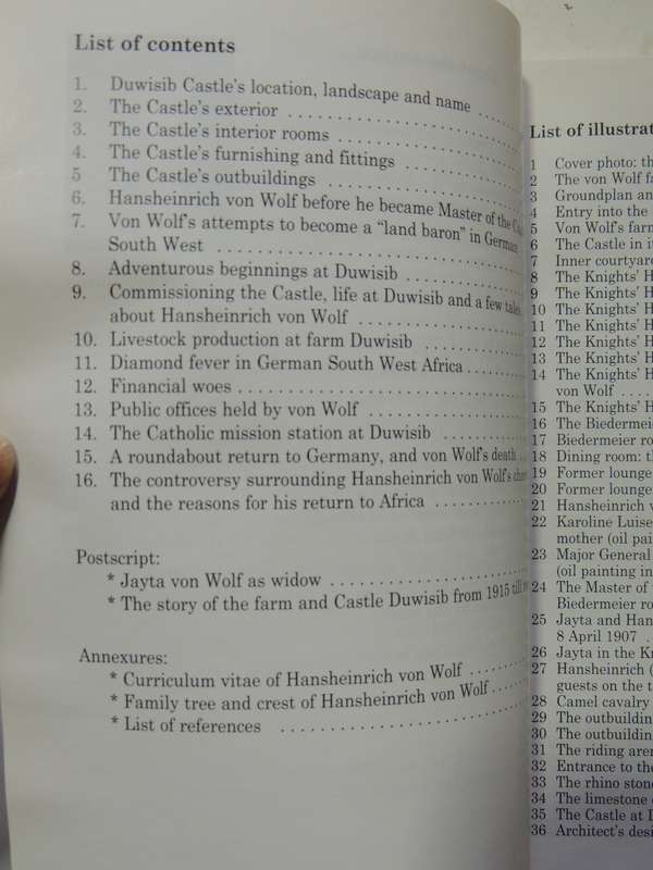 Duwisib: A German Castle In Namibia And Its Master Hansheinrich Von Wolf - Harald N. Nestroy