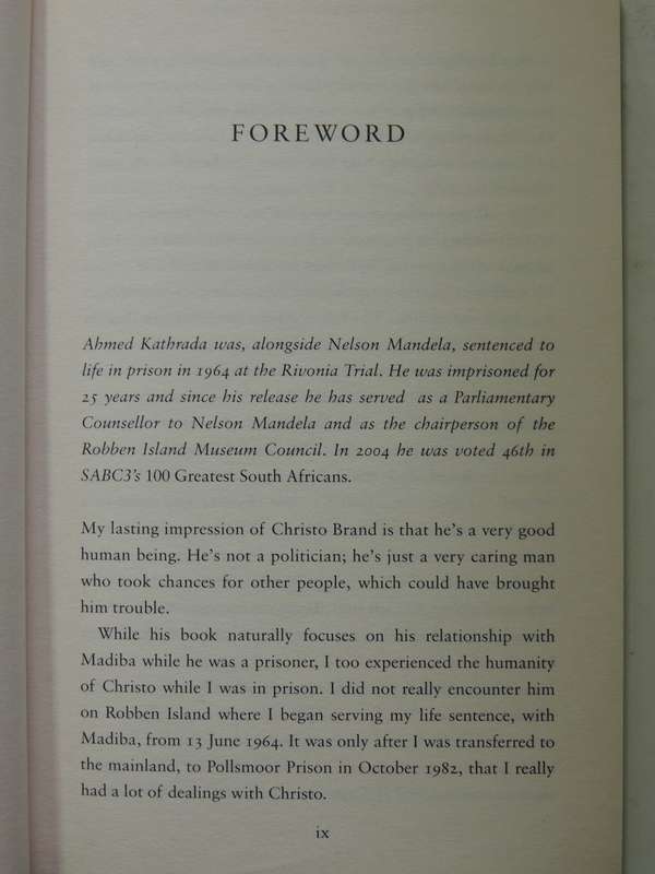 Doing Life With Mandela: My Prisoner, My Friend - Christo Brand