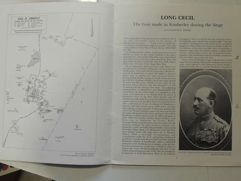 Long Cecil: The Story Of The Gun Made During The Siege Of Kimberley - D.E. Peddle