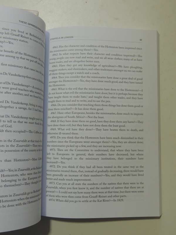 Those Oppressions Won't Cease: An Anthology Of The Political Thought Of The Cape Khoesan -Robert Ros