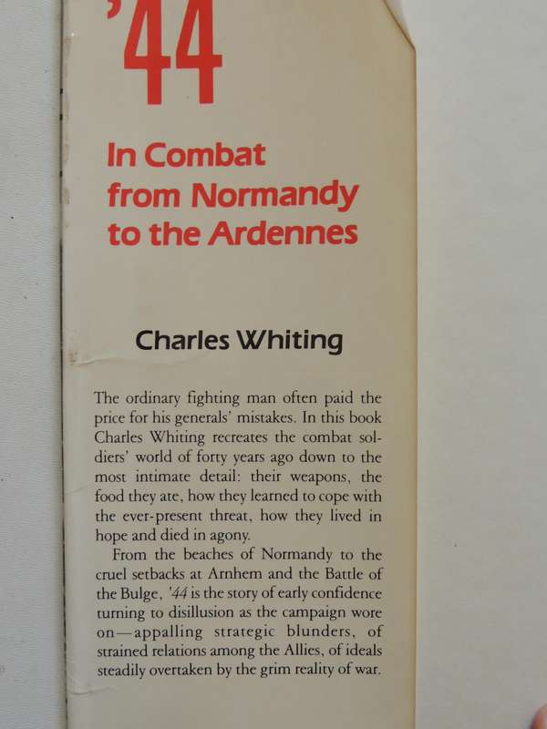 44 In Combat From Normandy To The Ardennes- Charles Whiting