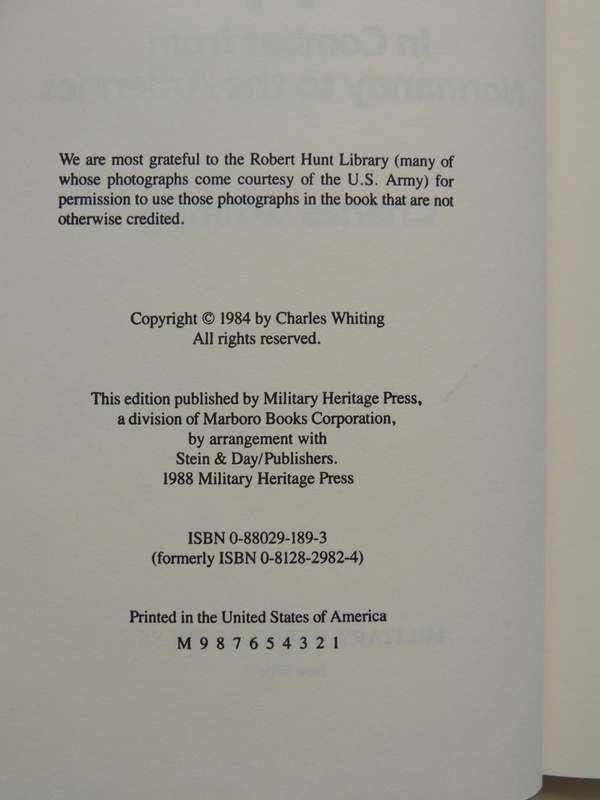 44 In Combat From Normandy To The Ardennes- Charles Whiting