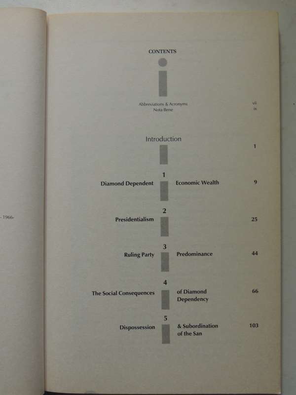 Diamonds, Dispossession And Democracy In Botswana - Kenneth Good