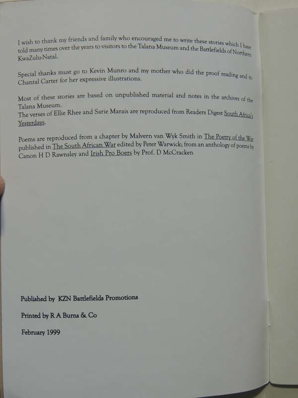 Khaki Camoes: Short Stories Of The Anglo Boer War 1899-1902 In KwaZulu-Natal - Pam McFadden