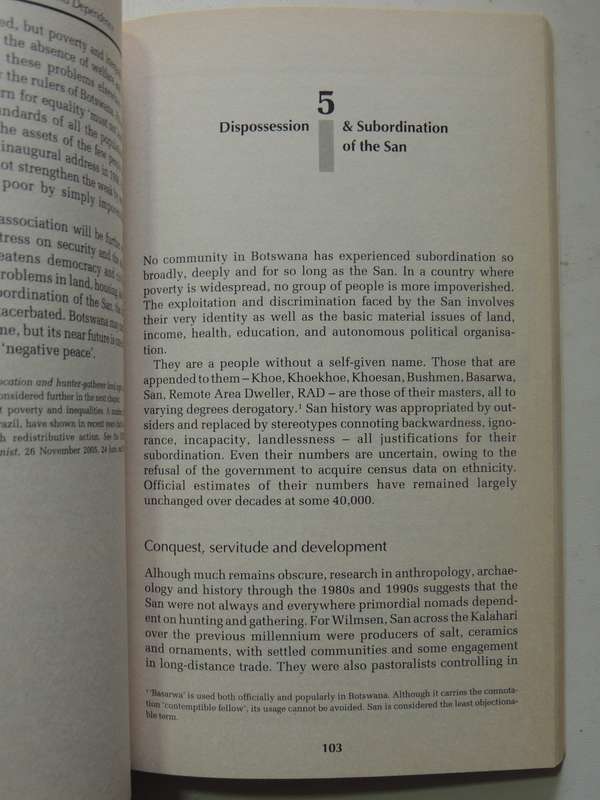 Diamonds, Dispossession And Democracy In Botswana - Kenneth Good