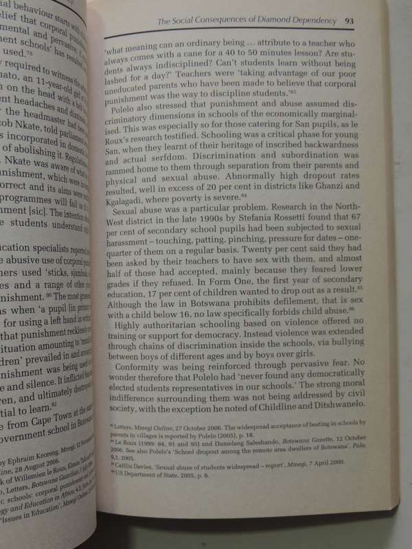 Diamonds, Dispossession And Democracy In Botswana - Kenneth Good