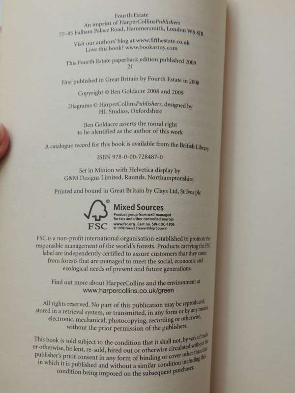 Bad Science - Ben Goldacre
