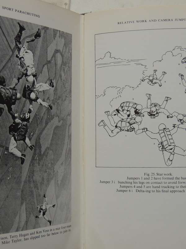 Sport Parachuting (1971) - Charles Shea-Simonds    SOME MARKING