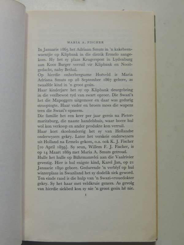 Tant Miem Fischer Se Kampdagboek Mei 1901-Augustus 1902 - Maria A. Fischer