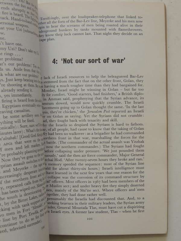 Insight On The Middle East War by the Insight Team Of The Sunday Times