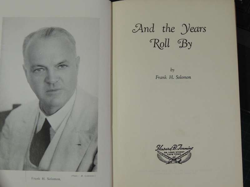 And The Years Roll By - Frank Solomon