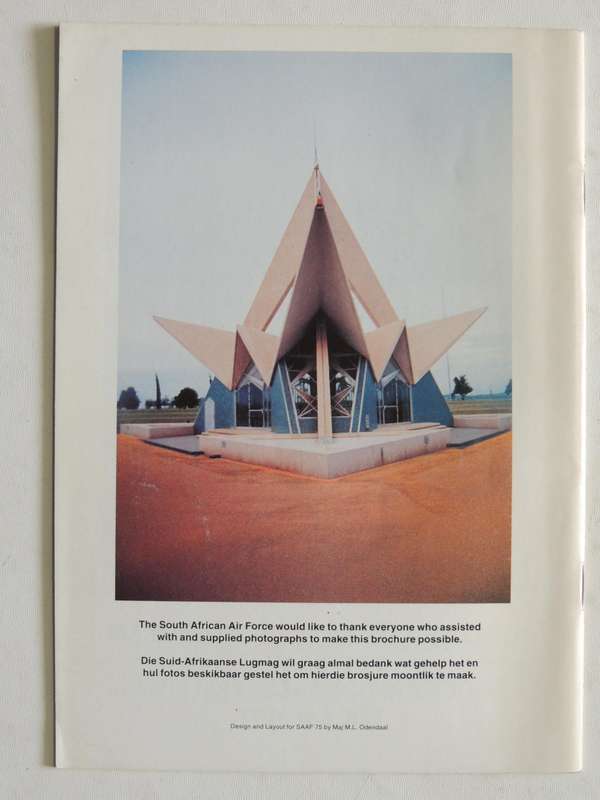 South African Air Force / Suid-Afrikaanse Lugmag 75 1920-1995: The Pride Of The Nation | Die Trots