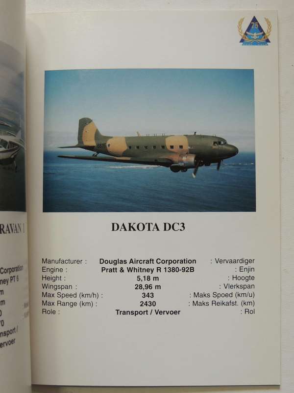 South African Air Force / Suid-Afrikaanse Lugmag 75 1920-1995: The Pride Of The Nation | Die Trots