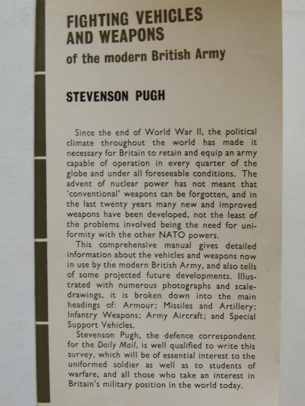 Fighting Vehicles And Weapons Of The Modern British ArmyStevenson Pugh