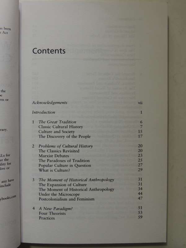 What Is Cultural History- Peter Burke