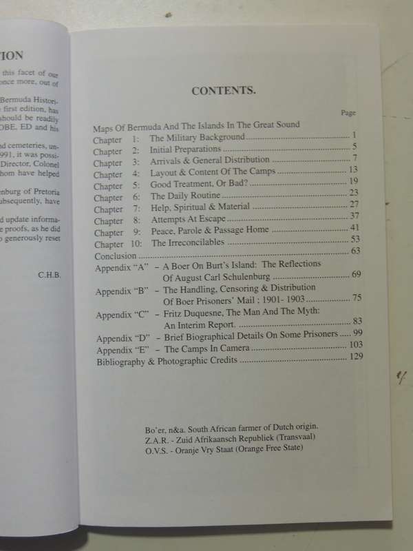Boer Prisoners Of War In Bermuda (3rd Revised Edition) - Colin Benbow
