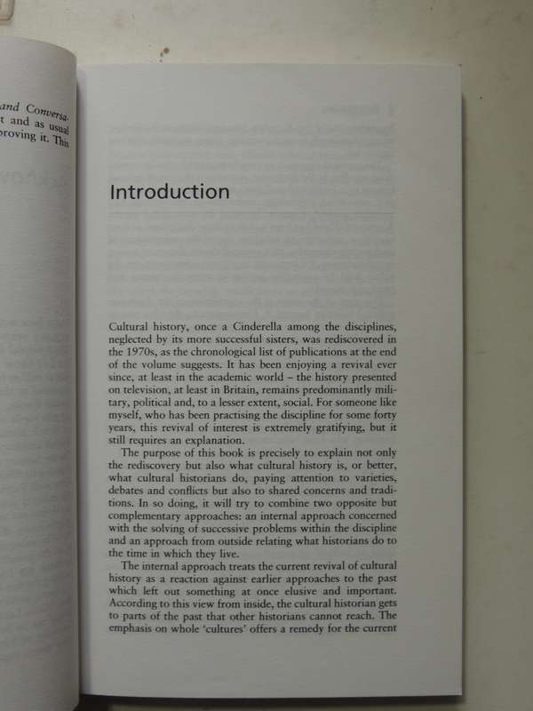 What Is Cultural History- Peter Burke